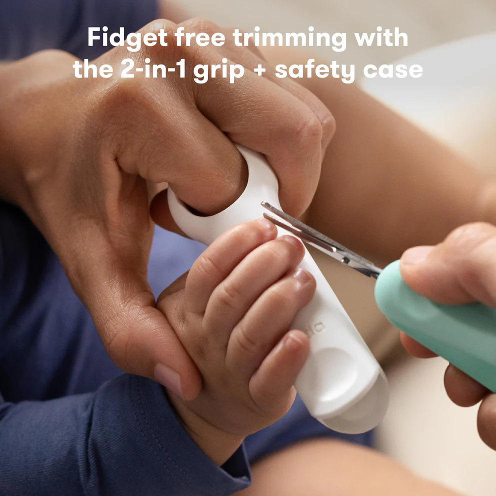 Frida Baby - Baby Healthcare and Grooming Kit, Toothbrush, Nail Trimmer, Nail File, Hair Brush and Comb Set