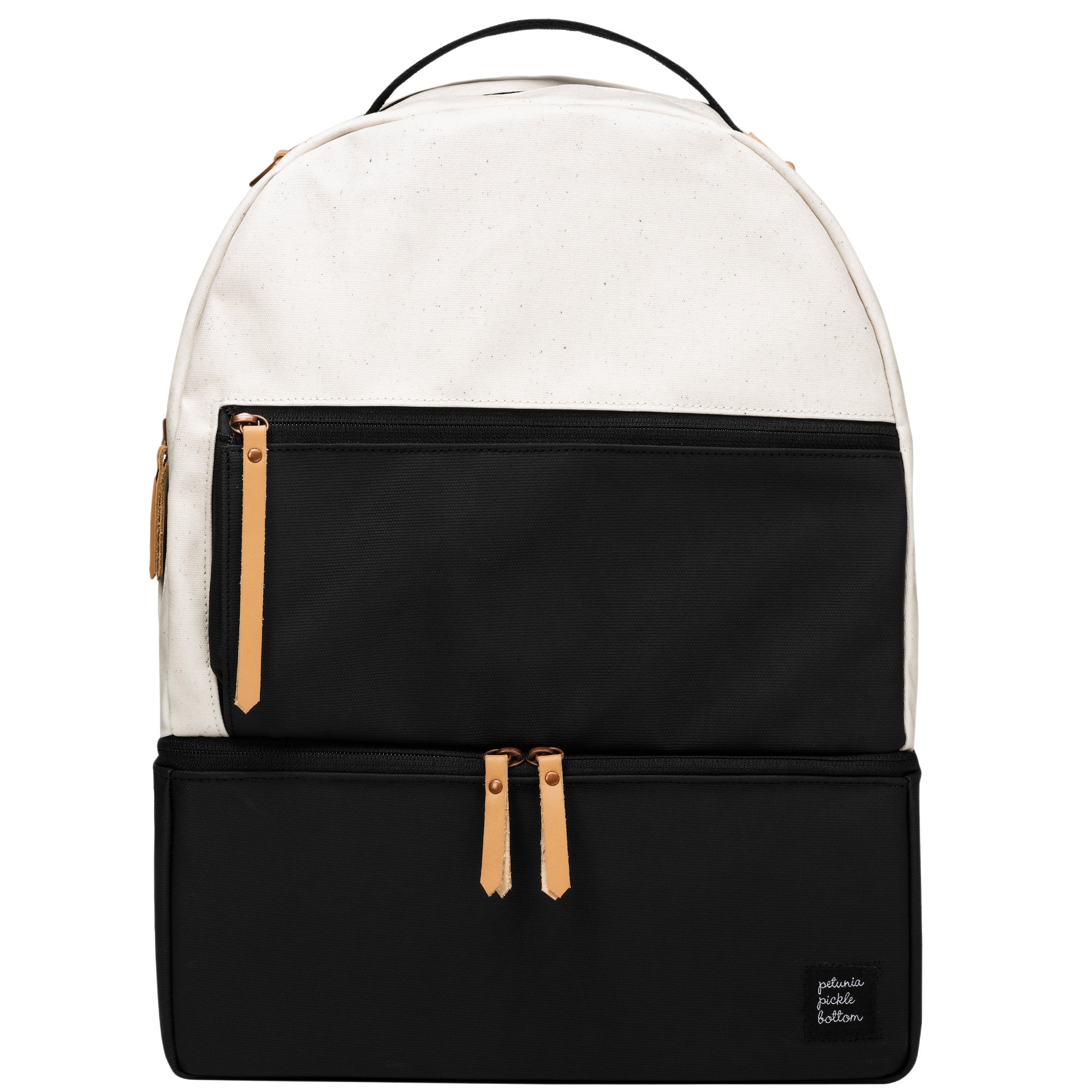Petunia Pickle Bottom - Axis Backpack, Baby Diaper Bag, Birch/Black