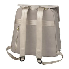 Petunia Pickle Bottom - Meta Backpack, Baby Diaper Bag, Sand Cable Stitch