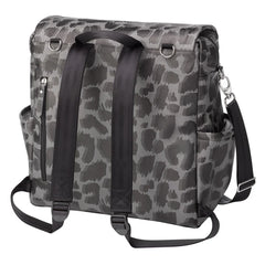 Petunia Pickle Bottom - Boxy Backpack, Baby Diaper Bag, Shadow Leopard