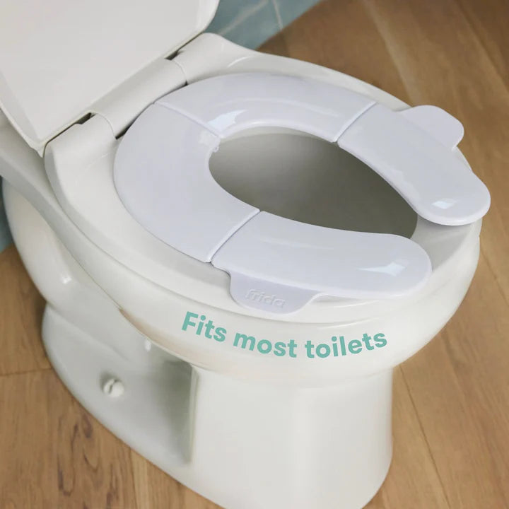 Frida Baby - Fold-And-Go Potty Seat, Potty Training Toilet Seat Attachment for Toddler, Portable