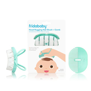 Frida Baby - Baby Head-Hugging Hairbrush and Hair Styling Comb...