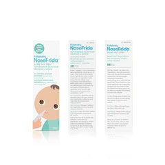 Frida Baby - NoseFrida Saline Snot Spray, Nasal Saline Drops for Safe Baby Decongestion, Made with Natural Sea Salt