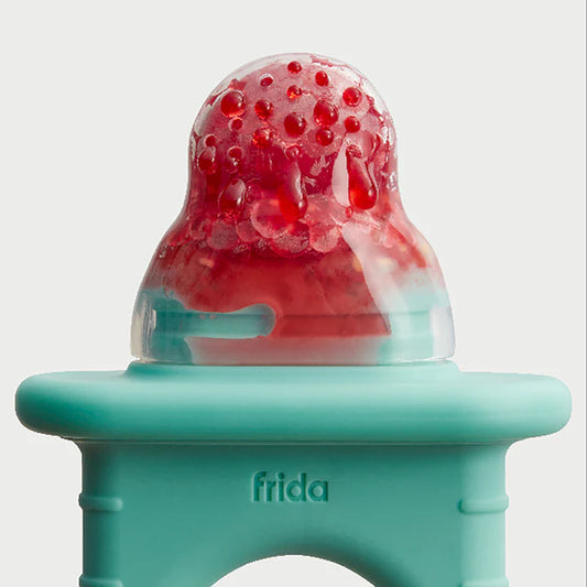Frida Baby - Push Pop Baby Food Feeder, BPA Free Silicone Fruit Vegetables Baby Meals Feeder