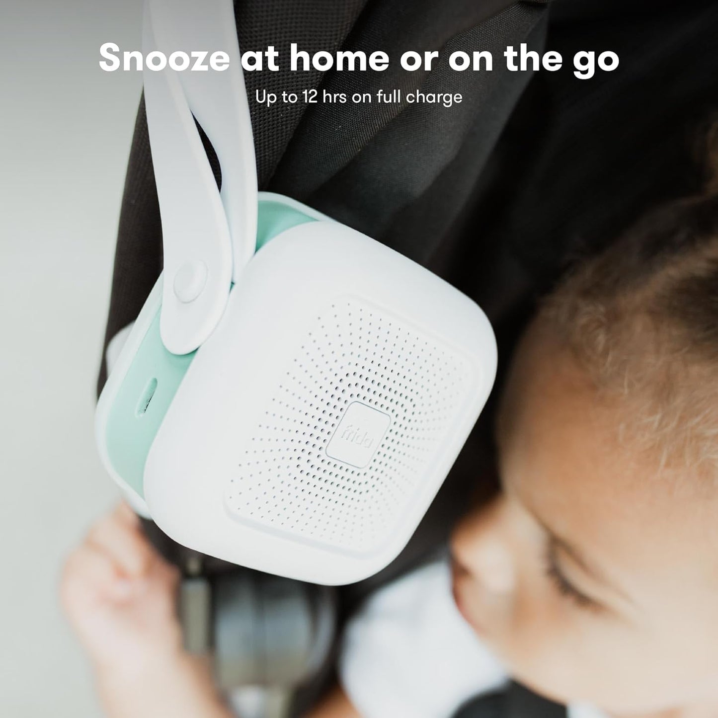 Frida Baby - 2-in-1 Portable Sound Machine + Nightlight, White Noise Machine Baby Sleep Aid, 5 Soothing Sounds and 3 Nightlight Modes