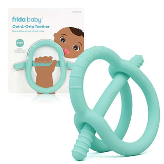 Frida Baby - 3-in-1 Get-A-Grip Baby Teether, Teething Relief Toy...