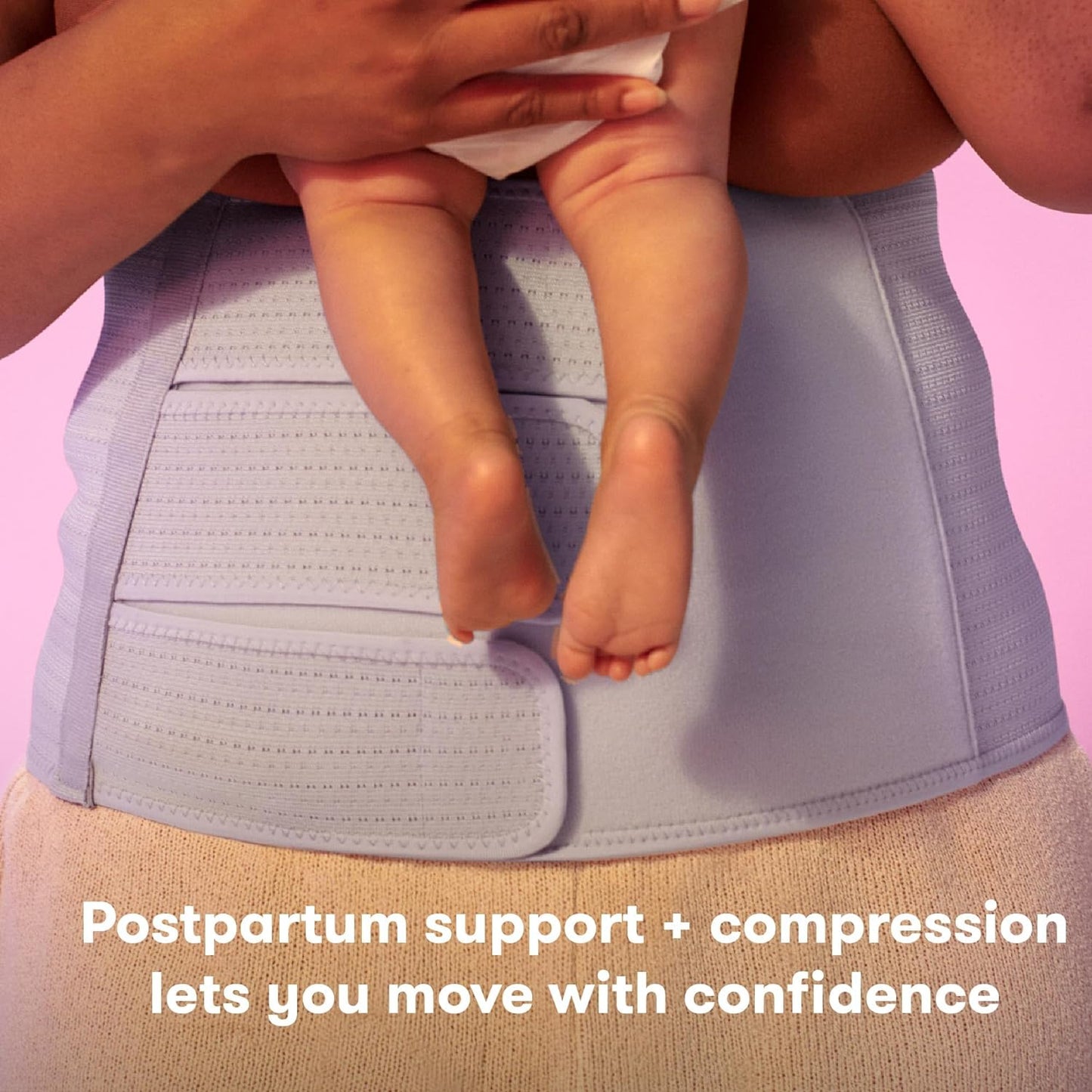Frida Mom - C-Section Recovery Must Have Kit, Postpartum Socks, Peri Bottle, Disposable Underwear, Abdominal Support Binder, Shower Wipes, Silicone Scar Patches, & Toiletry Bag