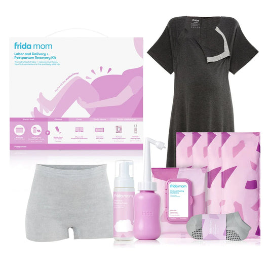 Frida Mom Labour + Delivery Recovery Kit, Postpartum Relief and Care Essentials for Moms