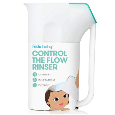 Frida Baby - Control The Flow Rinser, Bath Rinser Pail for Hair Washing and Baby Shower, BPA Free