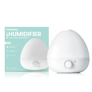 Frida Baby - BreatheFrida 3-in-1 Humidifier Diffuser Nightlight, Ultrasonic Cool...