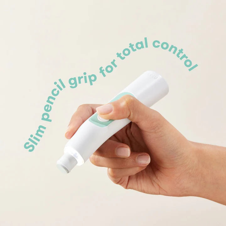 Frida Baby - Electric Nail Buffer, Electric Nail Trimmer and Nail File for Babies, Safe Quiet Baby Nail Clipper