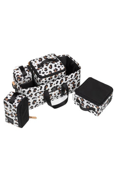 Petunia Pickle Bottom - Inter-Mix System Deluxe Kit, Diaper Bag Organizer, Leopard