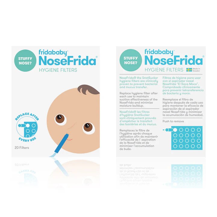 Frida Baby - SnotSucker Nasal Aspirator Filters, Replacement Filters for NoseFrida Booger Cleaner