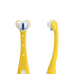 Frida Baby - SmileFrida Triple Angle Toothhugger Toothbrush, Triple Angle Soft Bristles Toothbrush for Toddlers 24 Months or Older