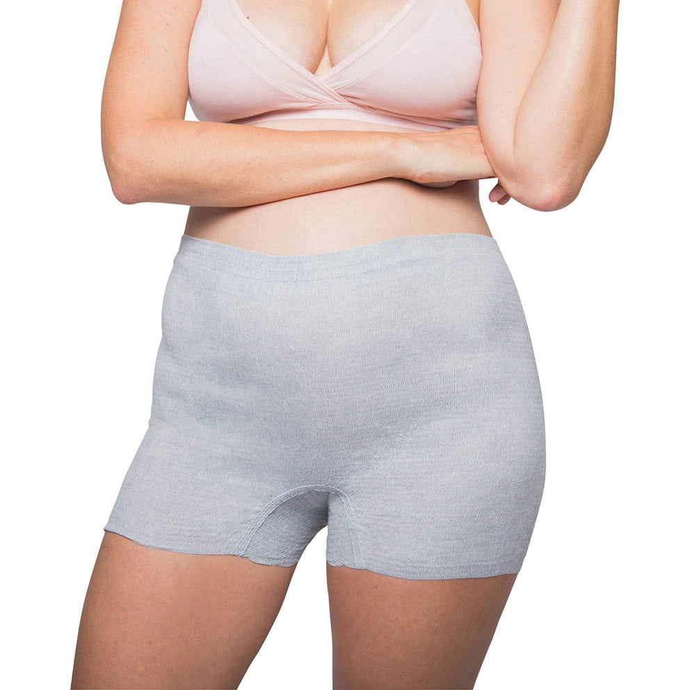 Frida Mom - Disposable Underwear Boyshort, Non Mesh Panty Briefs, 8 Pack